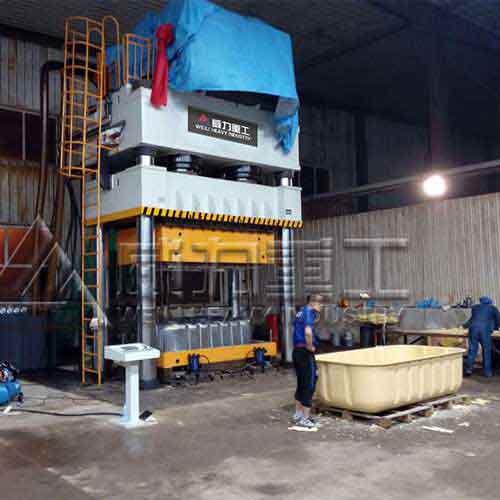 YW32-2000吨玻璃钢化粪池模压成型机_2000t液压机