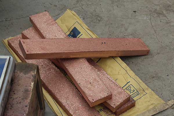 铜粉砖块压制成型产品