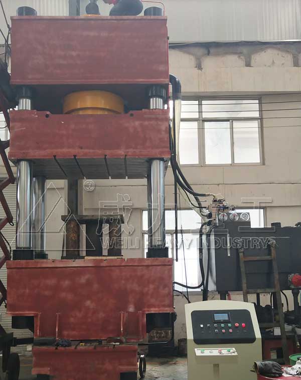 免烧砖GMT纤维托板生产设备-1000吨2000吨液压机